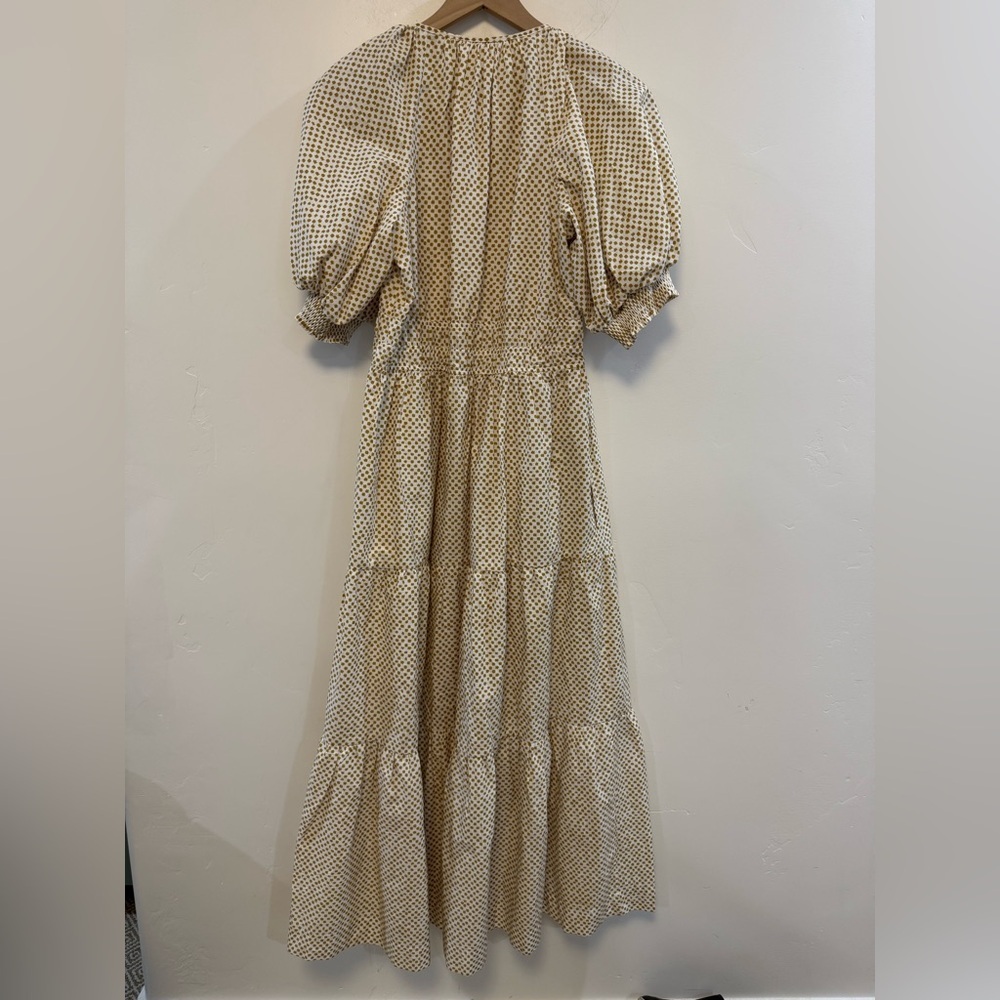 ANTHROPOLOGIE somerset maxi dress puff-sleeve 
Edition - Picture 4 of 10